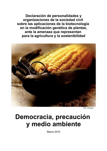 DeclaraciÃ³n de personalidades y organizaciones de la ... - Coag