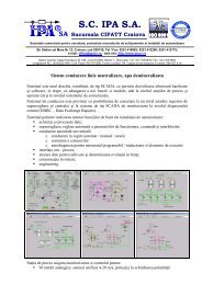 Sistem de conducere linie neutralizare, apa demineralizata