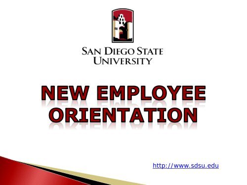 new employee orientation - Center for Human Resources - San ...
