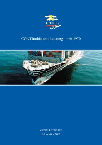 CONTInuitÃ¤t und Leistung â seit 1970 - CONTI Unternehmensgruppe