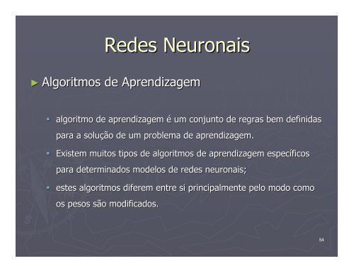 SISTEMAS DE APRENDIZAGEM