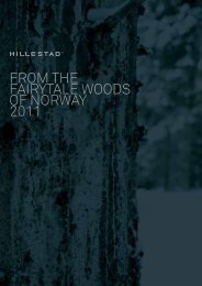 FROM THE FAIRYTALE WOODS OF NORWAY 2011 - Hillestad