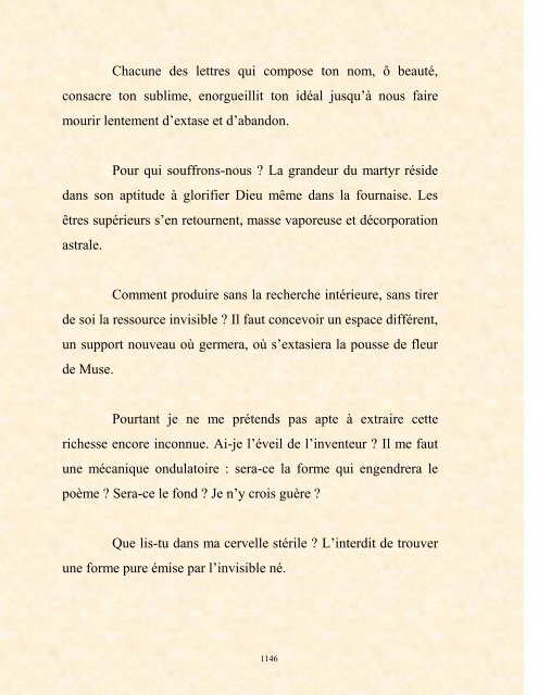 FRANCK LOZAC'H MILLE POÈMES EN PROSE