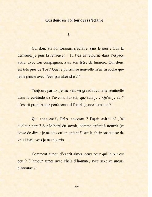 FRANCK LOZAC'H MILLE POÈMES EN PROSE