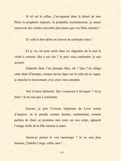 FRANCK LOZAC'H MILLE POÈMES EN PROSE