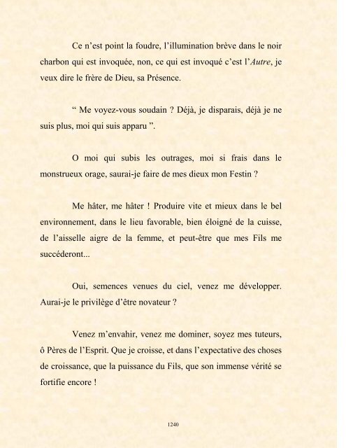 FRANCK LOZAC'H MILLE POÈMES EN PROSE