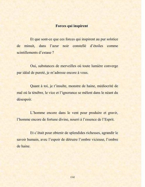 FRANCK LOZAC'H MILLE POÈMES EN PROSE