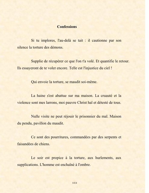 FRANCK LOZAC'H MILLE POÈMES EN PROSE