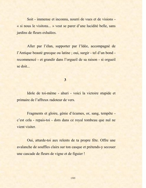 FRANCK LOZAC'H MILLE POÈMES EN PROSE