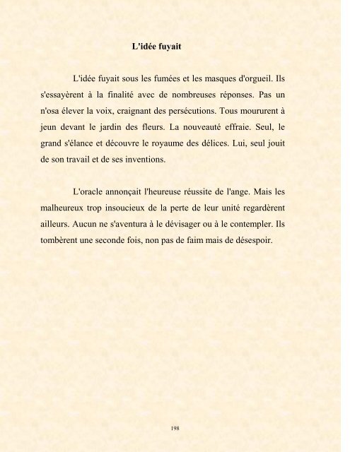 FRANCK LOZAC'H MILLE POÈMES EN PROSE