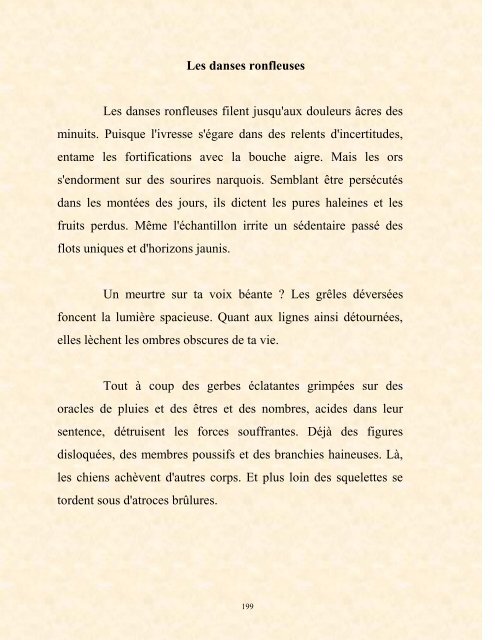 FRANCK LOZAC'H MILLE POÈMES EN PROSE