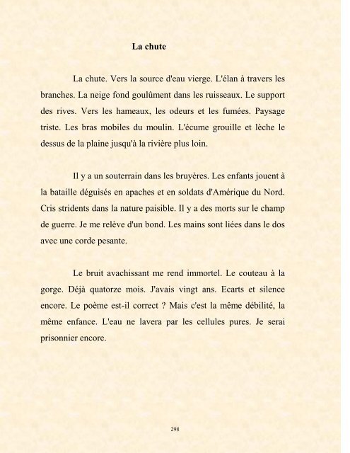 FRANCK LOZAC'H MILLE POÈMES EN PROSE