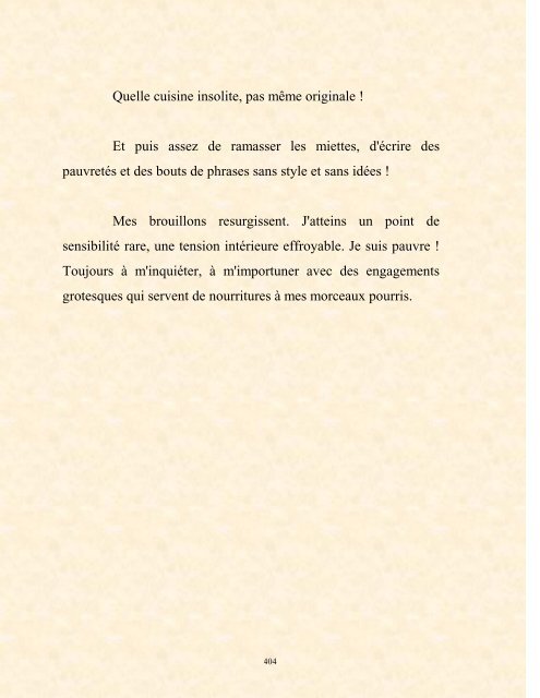 FRANCK LOZAC'H MILLE POÈMES EN PROSE