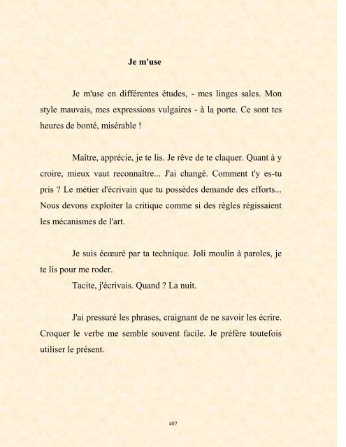 FRANCK LOZAC'H MILLE POÈMES EN PROSE