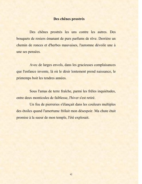 FRANCK LOZAC'H MILLE POÈMES EN PROSE