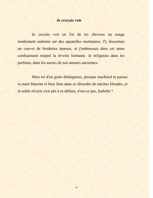 FRANCK LOZAC'H MILLE POÈMES EN PROSE