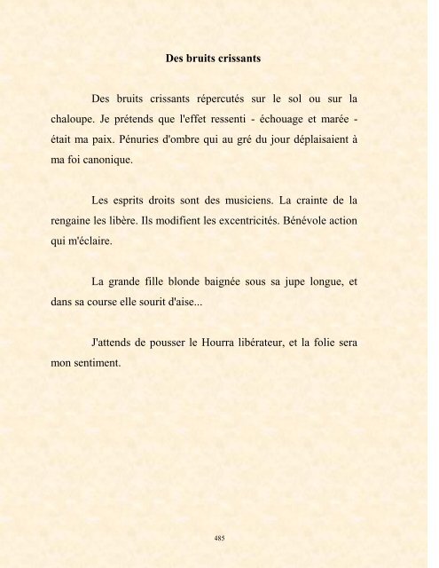 FRANCK LOZAC'H MILLE POÈMES EN PROSE