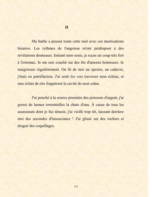 FRANCK LOZAC'H MILLE POÈMES EN PROSE