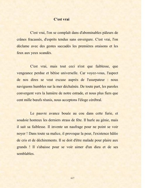 FRANCK LOZAC'H MILLE POÈMES EN PROSE