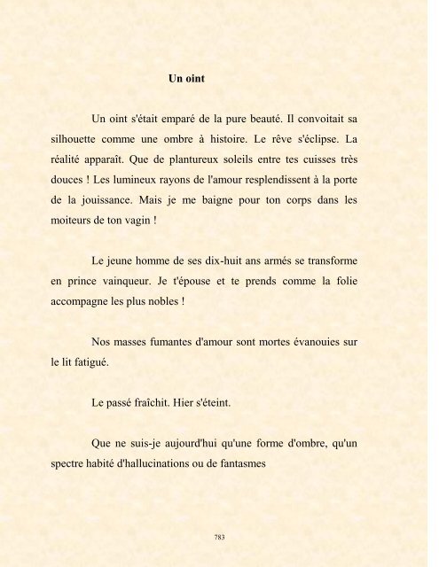 FRANCK LOZAC'H MILLE POÈMES EN PROSE