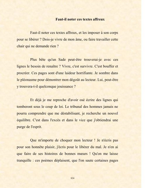 FRANCK LOZAC'H MILLE POÈMES EN PROSE