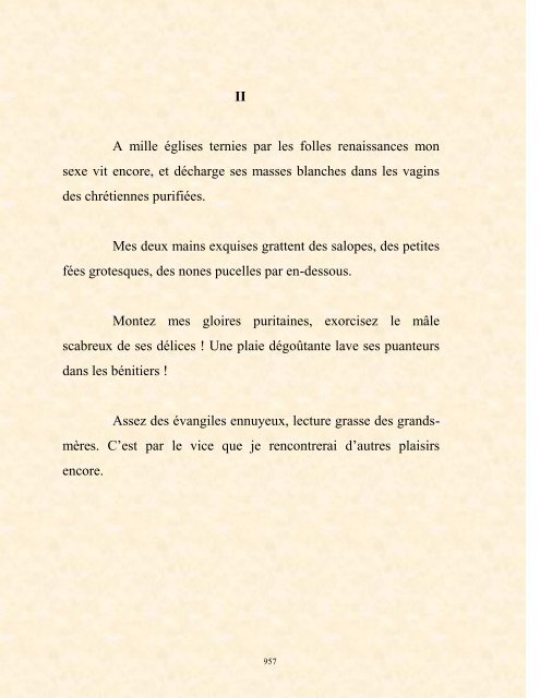 FRANCK LOZAC'H MILLE POÈMES EN PROSE