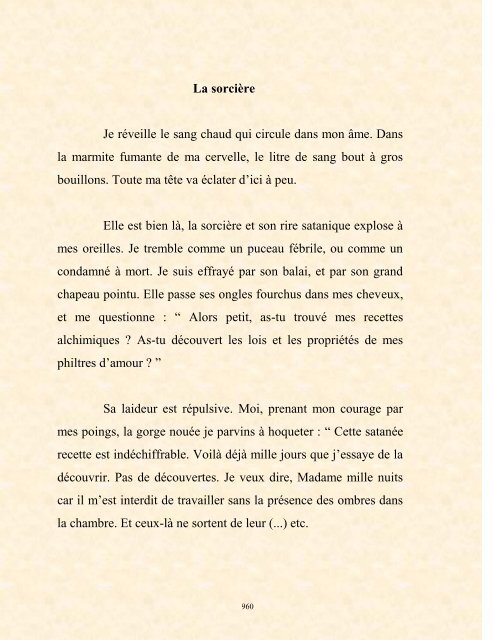 FRANCK LOZAC'H MILLE POÈMES EN PROSE