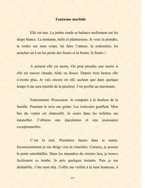 FRANCK LOZAC'H MILLE POÈMES EN PROSE