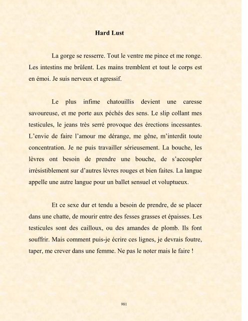 FRANCK LOZAC'H MILLE POÈMES EN PROSE