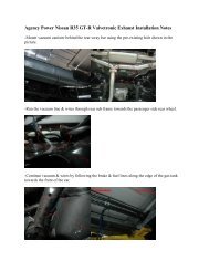 Agency Power Nissan R35 GT-R Valvetronic Exhaust ... - Vivid Racing
