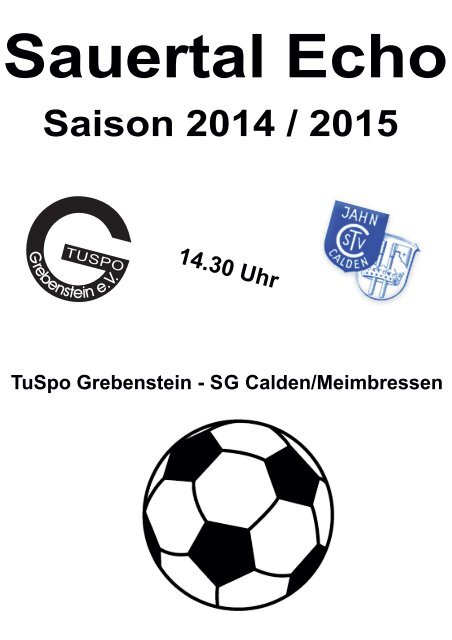 TuSpo Grebenstein - SG Calden/Meimbressen