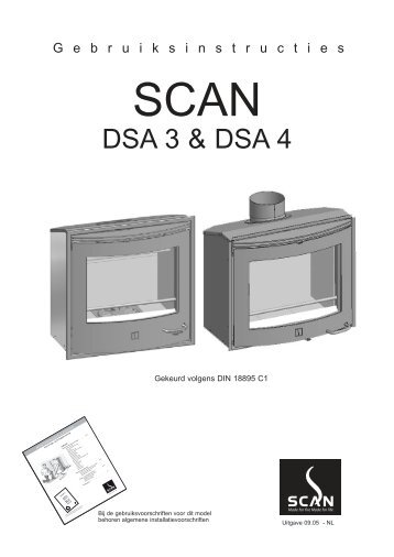 Gebruiksinstructies Scan DSA 3-5 vlakke ruit - UwKachel