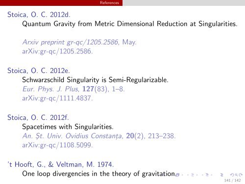 Singular General Relativity - Theory.nipne.ro