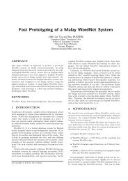 Fast Prototyping of a Malay WordNet System - ResearchGate