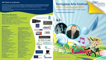 Terryglass Arts Festival - North Tipperary County Council