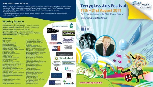 Terryglass Arts Festival - North Tipperary County Council