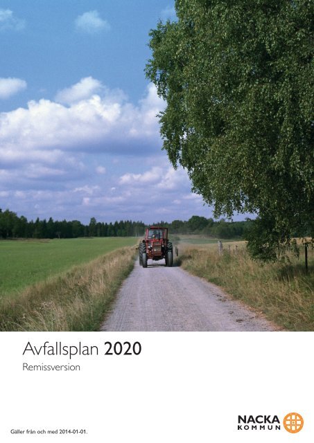 Avfallsplan 2020 - Nacka kommun