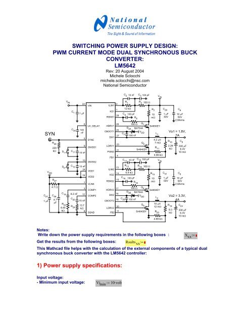Switching Power Supply Design Pwm Current Mode