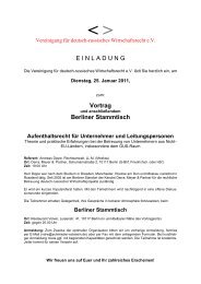 Einladung und Anmeldeformular - Derra, Meyer & Partner