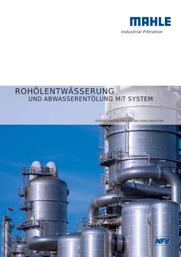 ROHÃLENTWÃSSERUNG - MAHLE Industry - Filtration