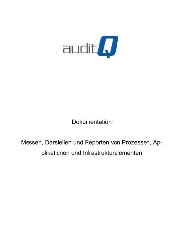 auditQ - Messen, Darstellen und Reporten 