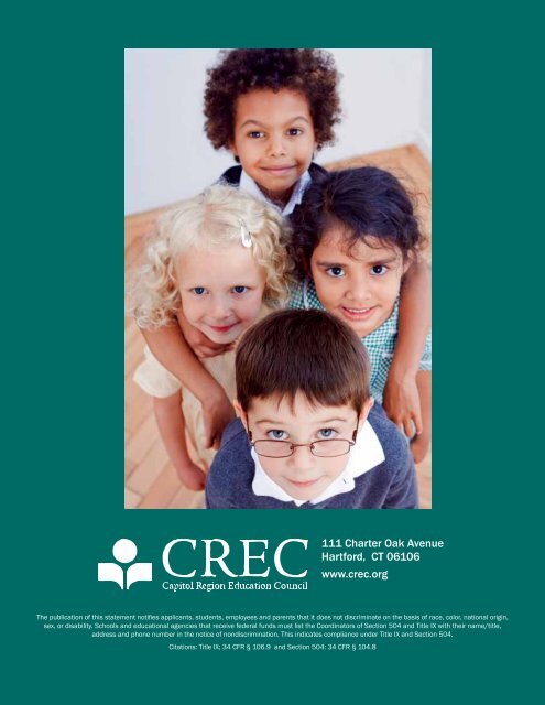 2011-2012 Programs and Services - Capitol Region Education ...