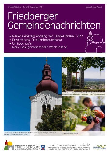 Sonntag, 14. Oktober 2012 - Gemeinde Friedberg