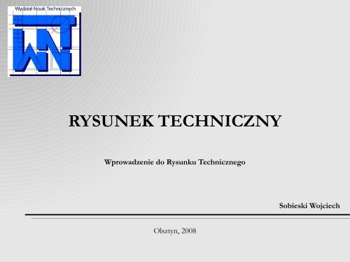 Wprowadzenie Do Rysunku Technicznego