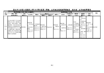 臺北市大安區仁愛國民小學101 學年度第1 學期五 ... - 台北市教育入口網