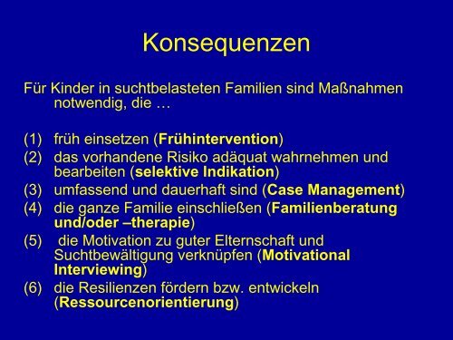 âKinder aus suchtbelasteten Familienâ - Geschichte ... - Vivid