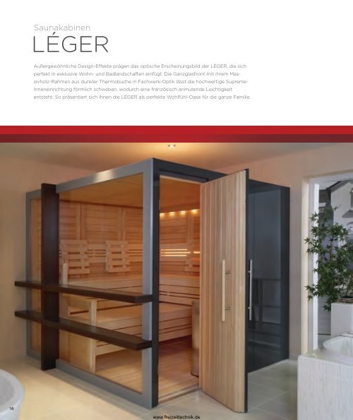 Katalog von Helo Sauna