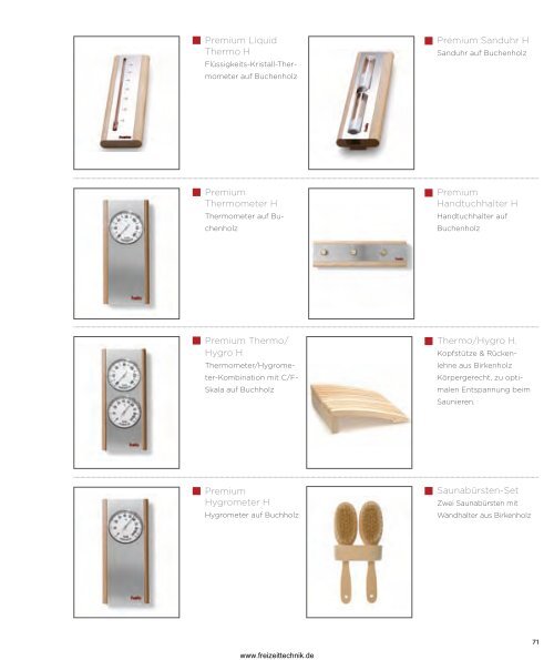 Katalog von Helo Sauna