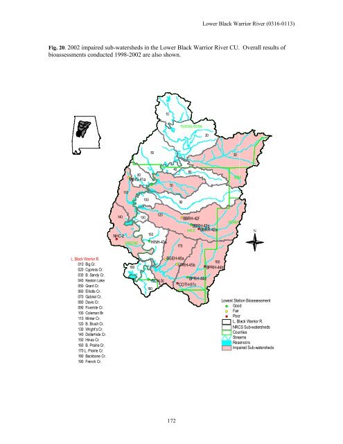 Surface Water - Alabama Department of Environmental Management