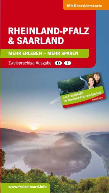 FreizeitCARD-Reiseführer Rheinland-Pfalz & Saarland - [PDF 10.1